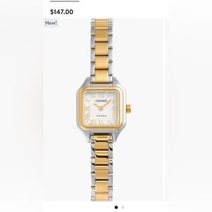 Cendré Hugo Gold and Silver Bracelet Watch Australia
